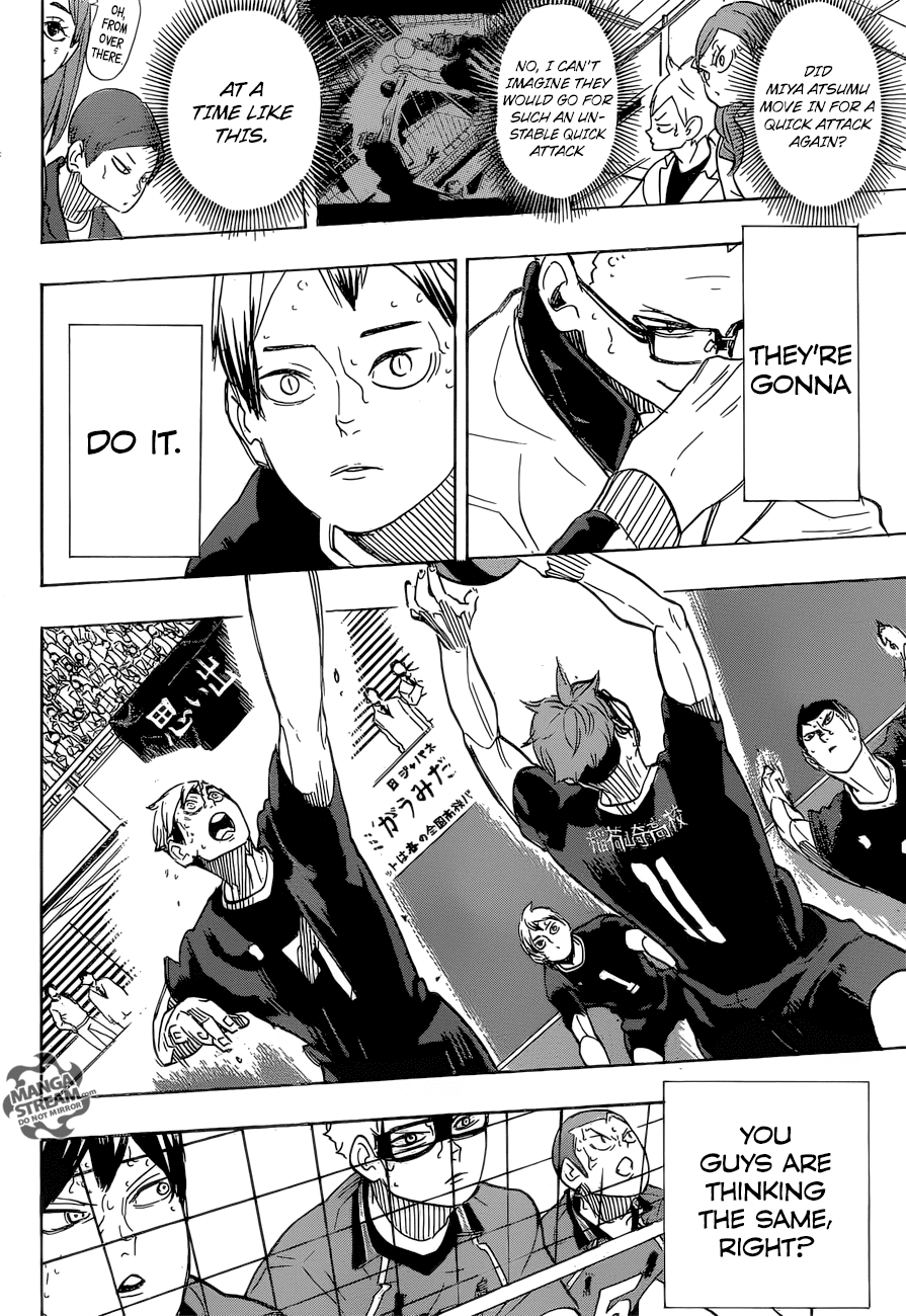 Haikyuu!!, Chapter 284 image 08